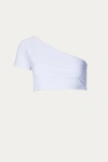 Allsisters Pyramid Bikini Top In White In White