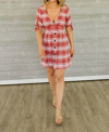 Sanctuary Modern Love Button Front Dress In Sedona In Pink
