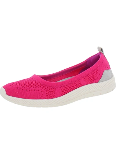 Easy Spirit Glitz 2 Womens Knit Slip On Walking Shoes In Pink