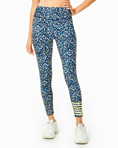 Addison Bay The Everyday Legging In Courtside Multi Floral In Blue