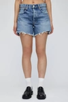 Moussy Troppard Short In Light Blue In Blue