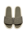 Apl Athletic Propulsion Labs Women's Big Logo Techloom Slide In Fatigue/pristine In Green