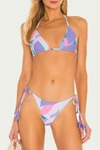 Beach Riot Alexis Bottom In Sunset Colorblock In Multi