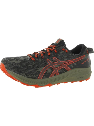 Asics Fuji Lite 3 Mens Gym Workout Athletic And Training Shoes In Multi
