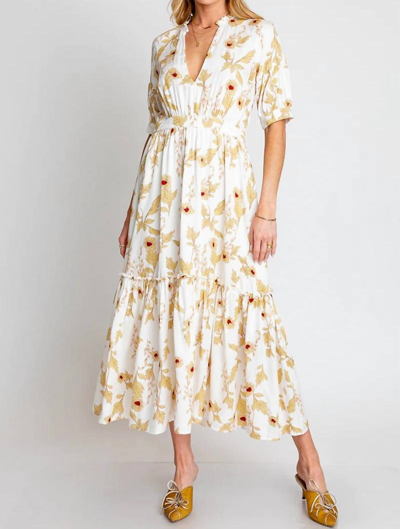 Monte Catarina Dress In Buttercup In Beige