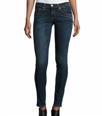 Rag & Bone Skinny Jean In Sheffield In Blue