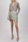 Zeynep Arcay Vintage Knit Shirt In Fresh Breeze In Beige