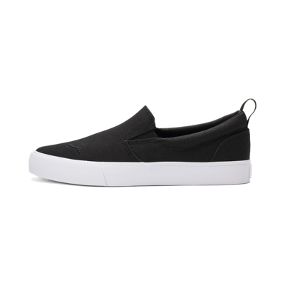 Puma Bari Slip-on Comfort Women's Shoes In Black- Team Gold