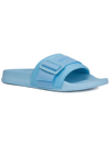 London Fog Skyden Womens Pool Casual Pool Slides In Blue