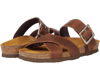 Naot Chicago Crossband Leather Footbed Sandal In Multi