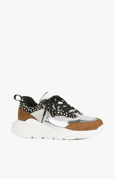 All Black Nu Wave Fashion Sneaker In Brown In White