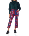 Crosby By Mollie Burch Sid Pant In Plaid Please In Red