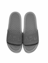 Apl Athletic Propulsion Labs Men's Big Logo Techloom Slide In Cosmic Grey In Grey
