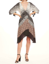 Eva Franco Capucine Dress In Desert Coast In Grey