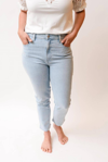 PAIGE HIGH RISE SLIM CROP PANTS IN SARAH