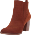 BLONDO REESE ANKLE BOOT IN CAMEL SUEDE