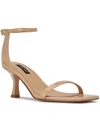 Nine West Ripe3 Womens Open Toe Ankle Strap Pumps In Multi