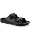 Sun + Stone Dayvina Womens Footbed Buckle Pool Slides In Black