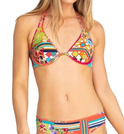 JOHNNY WAS KAYA BIKINI TOP IN MULTI