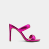 SHU SHOP GEORGIA HEELS IN FUCHSIA