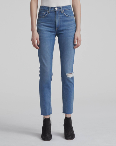 RAG & BONE HIGH RISE ANKLE SKINNY JEAN IN PAMELA