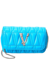 VERSACE Versace Virtus Quilted Leather Evening Bag