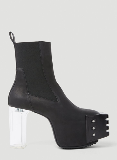 Rick Owens Luxor Grilled Pull In Black