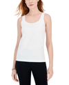 Inc International Concepts Women's Seamless Layering Tank Top, Created For Macy's In Bright White