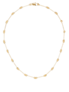 Laura Lombardi Treccia Knot-detailing Necklace In Gold