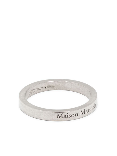 Maison Margiela Anello In Silver