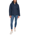 TOMMY HILFIGER WOMEN'S HOODED PACKABLE PUFFER COAT