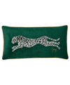 JUICY COUTURE VELVET CHEETAH DECORATIVE PILLOW, 14" X 24