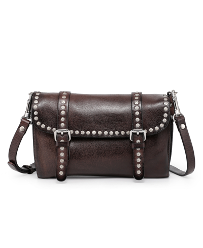 Old Trend Soul Stud Convertible Crossbody Bag In Taupe