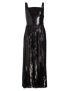 ADAM LIPPES WOMEN'S MEDICI SEQUIN-EMBROIDERED DRESS