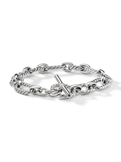 David Yurman Medium Oval Link Chain Bracelet In Sterling Silver