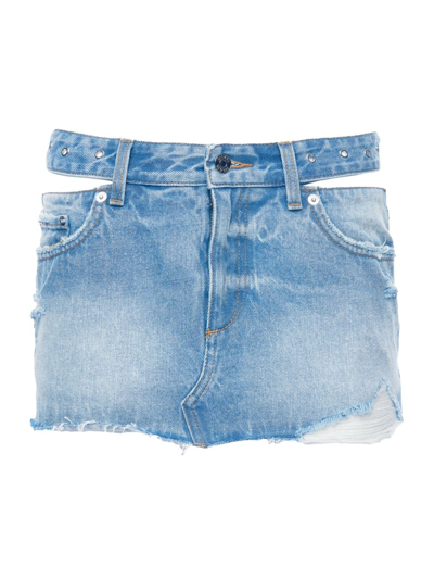 Ser.o.ya Women's Cassia Denim Skirt In Coastline