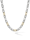 DAVID YURMAN WOMEN'S MADISON CHAIN NECKLACE IN STERLING SILVER WITH 18K YELLOW GOLD