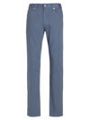 Emporio Armani Men's Stretch Five-pocket Pants In Blue