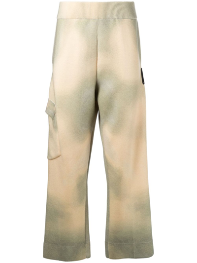 A-cold-wall* Gradient High-waist Trousers In Yellow