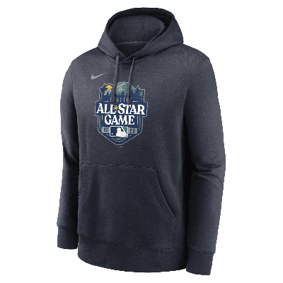 Nike 2023 All-star Game Logo Club  Men's Mlb Pullover Hoodie In Blue