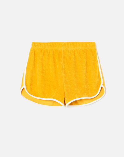Re/done 90s Terry Cloth Short In Marigold