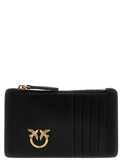 PINKO AIRONE WALLETS, CARD HOLDERS BLACK