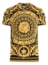 Versace T-shirt Jersey Cotton Bio Stampa Barocco Classic