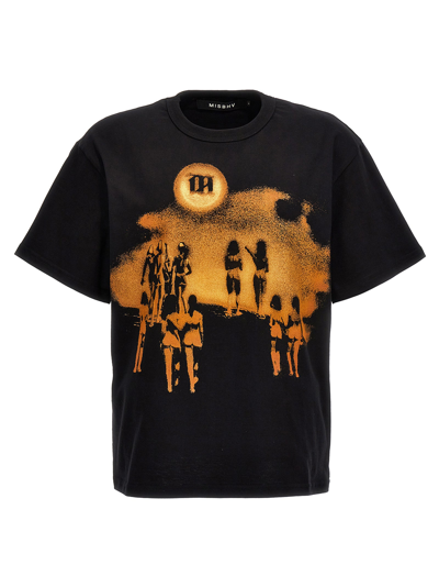 Misbhv Sunrise T-shirt In Black