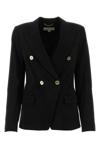 Michael Michael Kors Michael Kors Double-breasted Jacket In Black