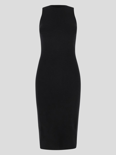 Tom Ford Two Pieces Mini Dress In Black