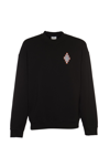 Marcelo Burlon County Of Milan Marcelo Burlon Optical Cross Sweatshirt In Black