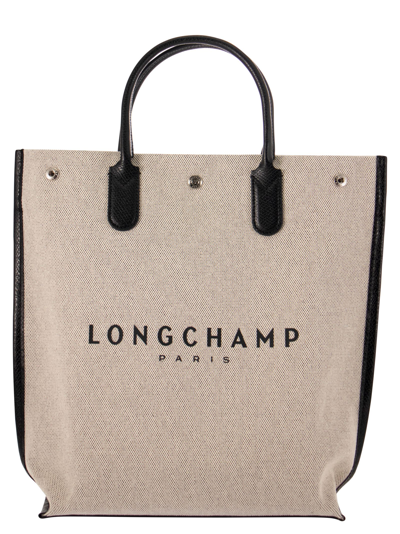 Longchamp Essential - Shopping Bag M In Grey