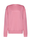 Jw Anderson Fleece In Pink