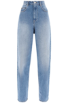 ISABEL MARANT ÉTOILE CORSY LOOSE JEANS WITH TAPERED CUT